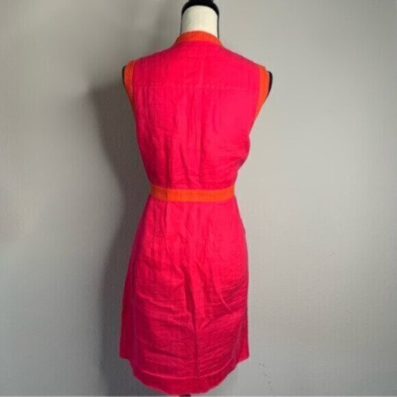 Boden Red and Orange Mini Dress - Picture 6 of 15